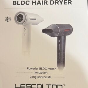 BLDC Hair Dryer - White and Black